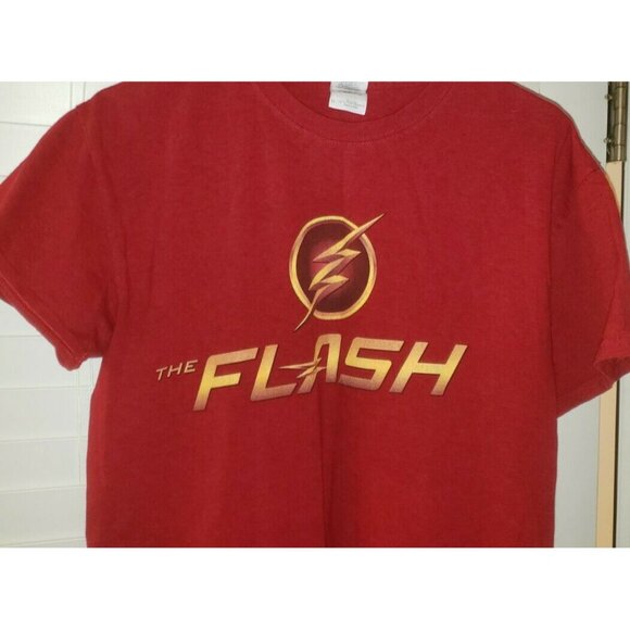 THE FLASH 2 sided t shirt wccb charlotte adult medium G1 - Picture 4 of 11
